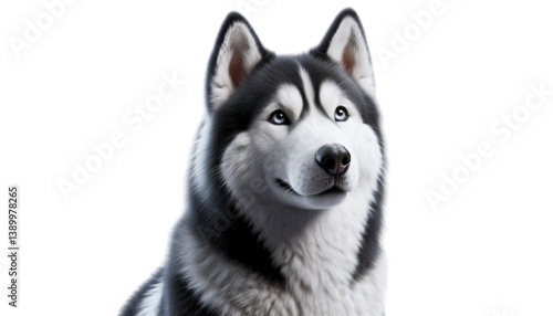 siberian husky dog