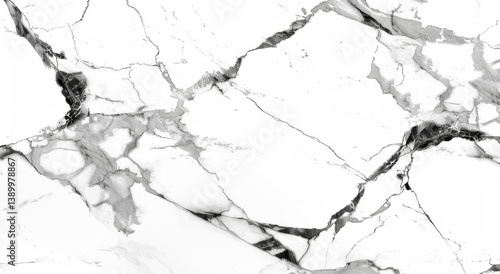 Striking black and white marble texture elegant grayscale swirls and veins high resolution digital image ideal for design projects backgrounds and artistic