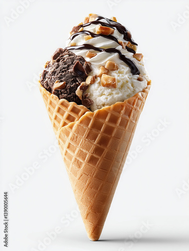 Obraz na płótnie ice cream cone w salonie