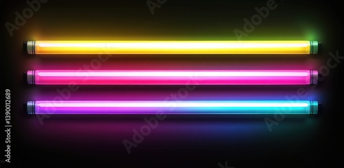 Vibrant Neon Tubes