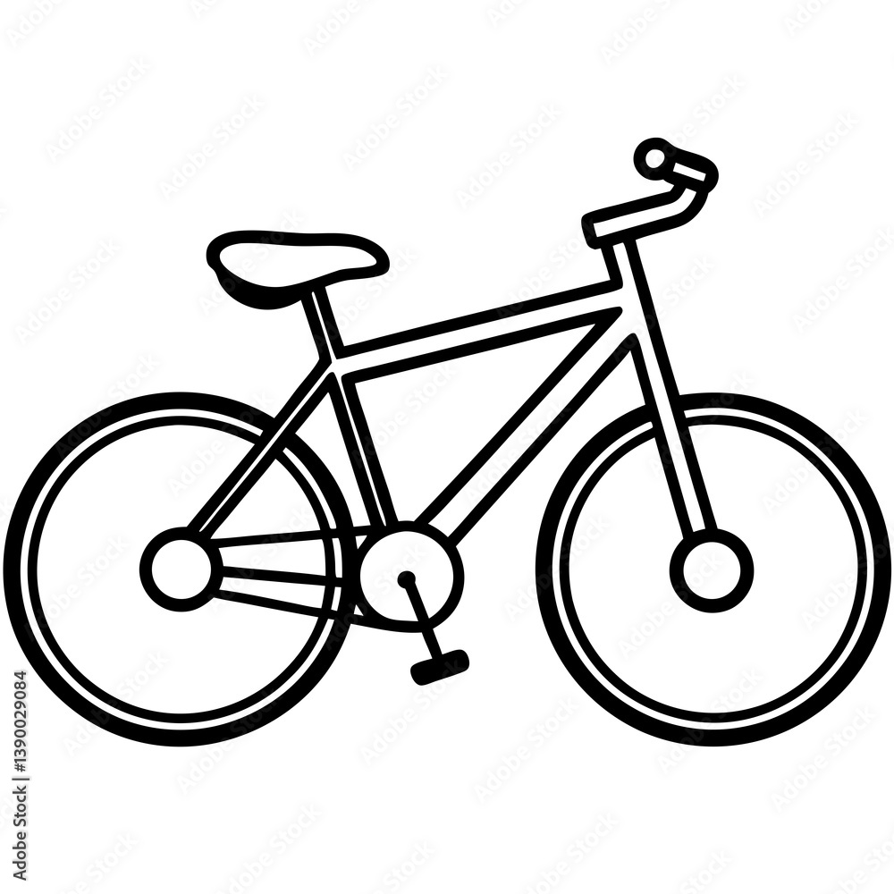 Bicycle vector design Bicycle vector design