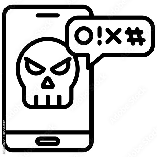 Hate Comment Icon