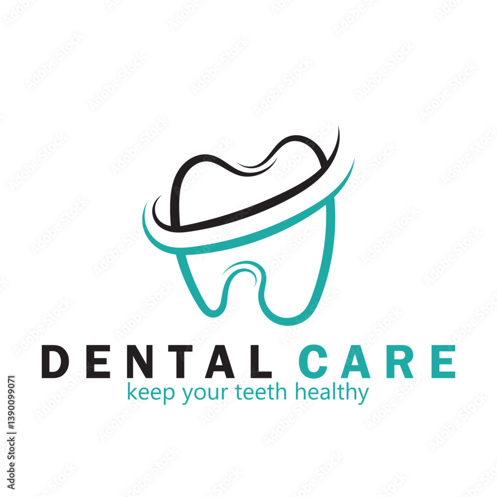 Obraz premium Dental logo Template vector illustration