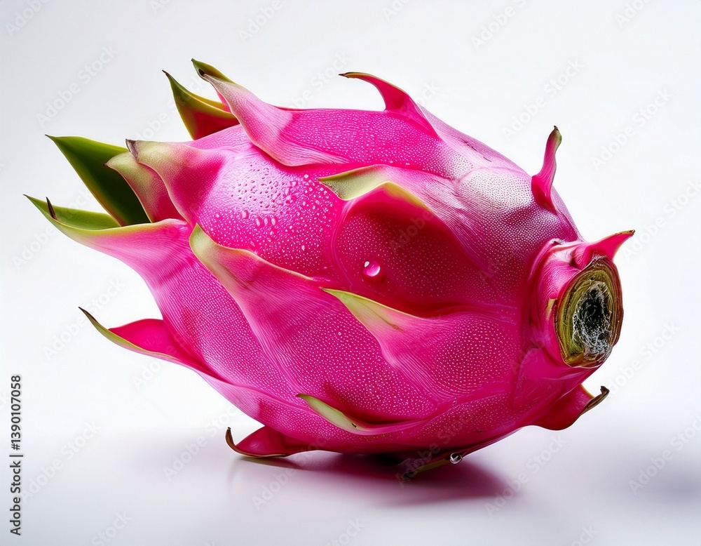 Obraz premium dragon fruit isolated on white background