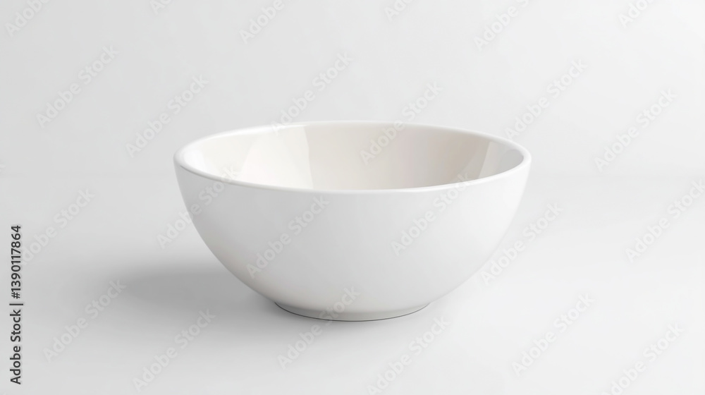 Fries in a white bowl, isolated on a white background, front view, ultra-realistic photography Fries in a white bowl, isolated on a white background, front view, ultra-realistic photography