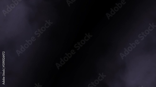 smoke on black background