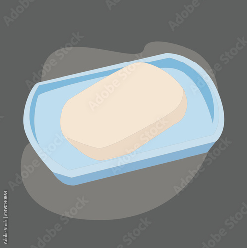 Soap bar.bar soap on soap box