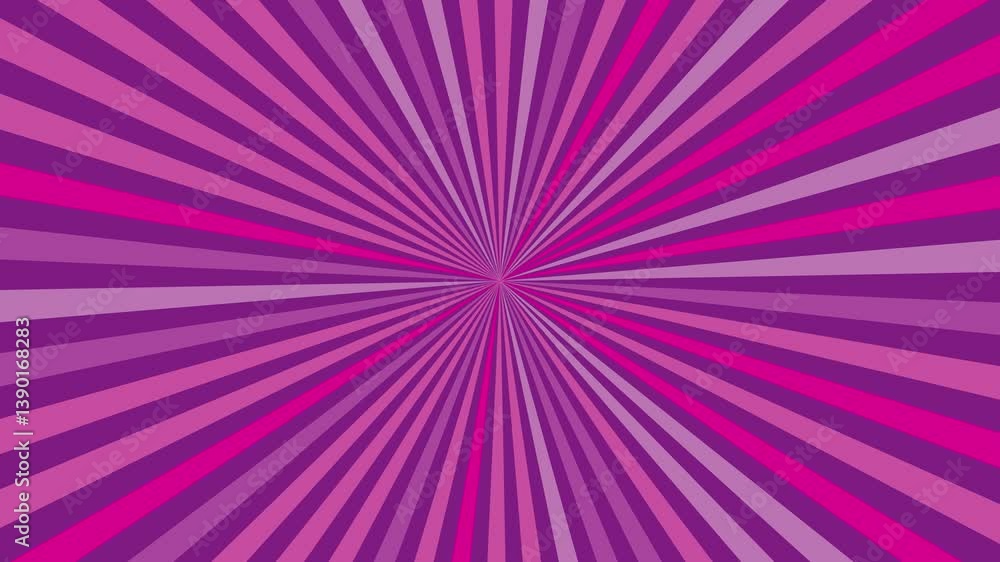 Dynamic radial burst with purple and pink tones. Ideal backdrop for promos, intros, or energetic designs. Captures focus, fun and modern style projects Dynamic radial burst with purple and pink tones. Ideal backdrop for promos, intros, or energetic designs. Captures focus, fun and modern style projects