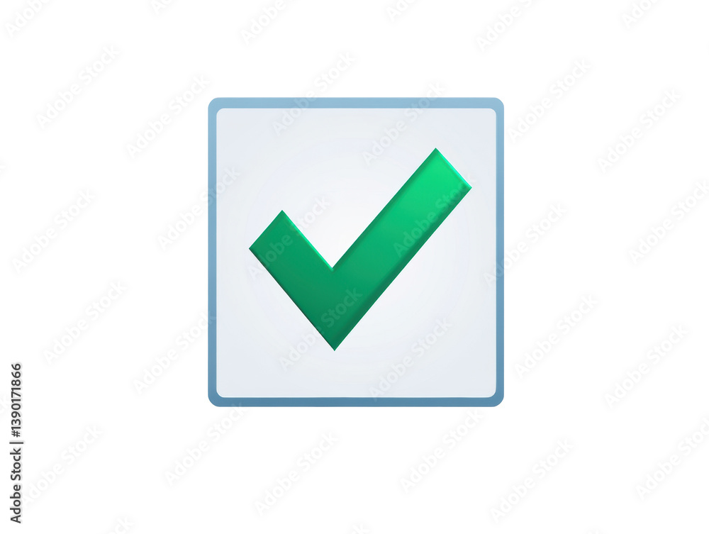 Quality assurance symbol indicating approval in modern design on a transparent background, cut out Quality assurance symbol indicating approval in modern design on a transparent background, cut out
