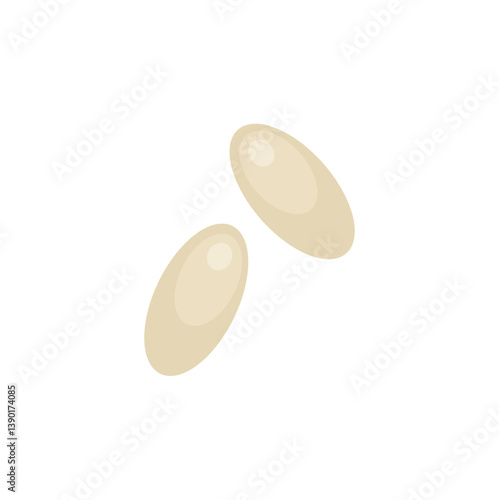 Eggs of mosquito vector illustration