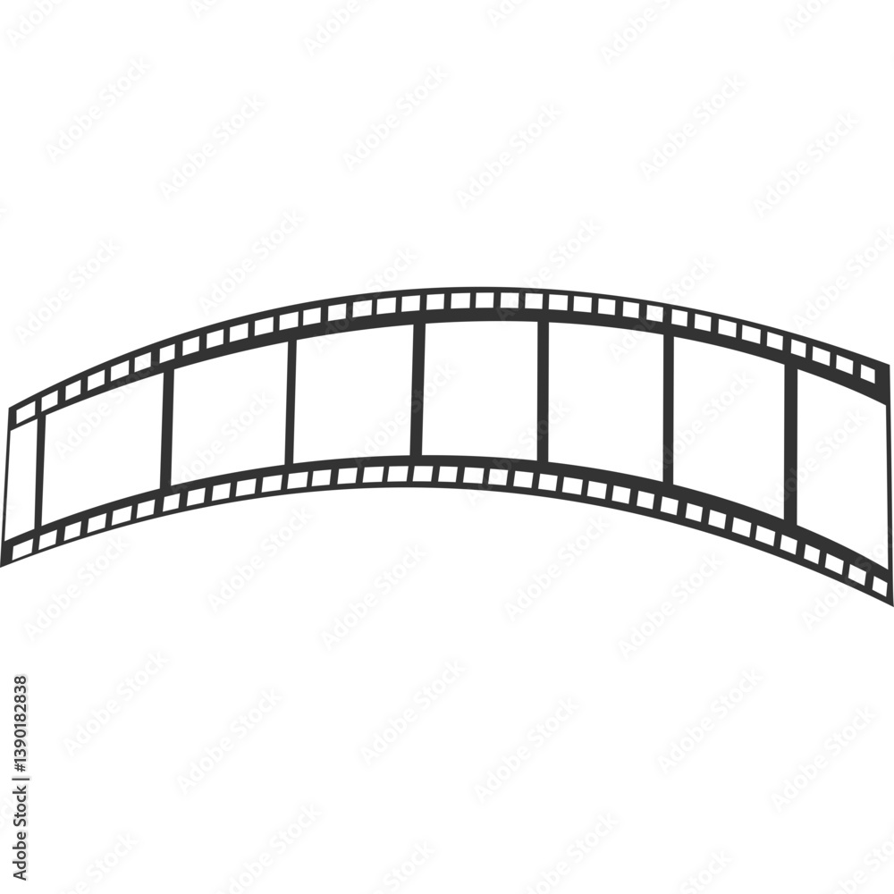 Fototapeta premium Film Strip Icon