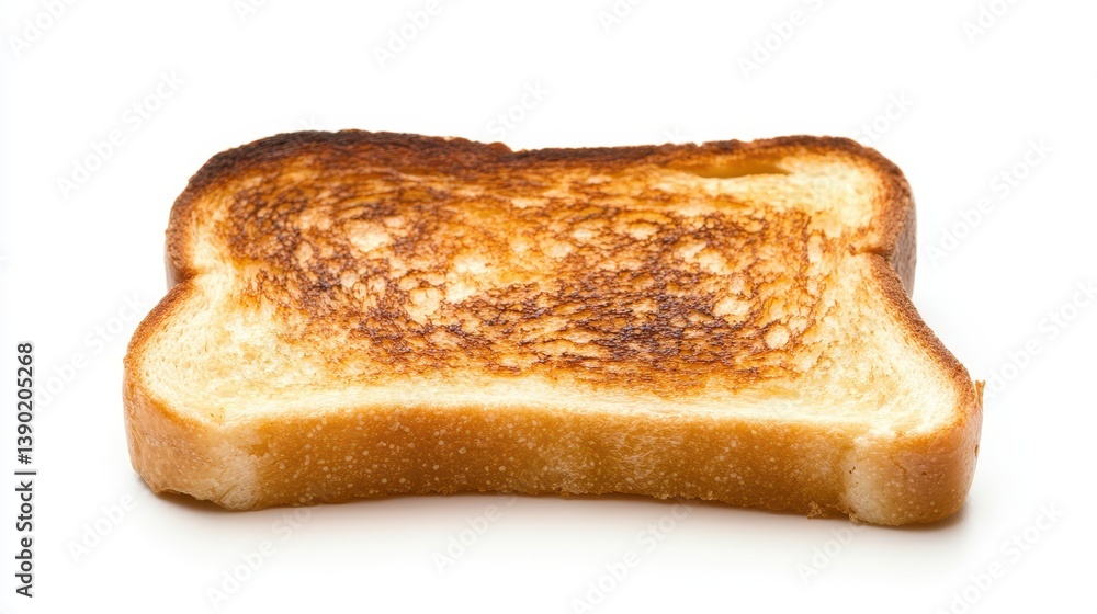 Crispy Golden Toast Slice with Even Browning Crispy Golden Toast Slice with Even Browning