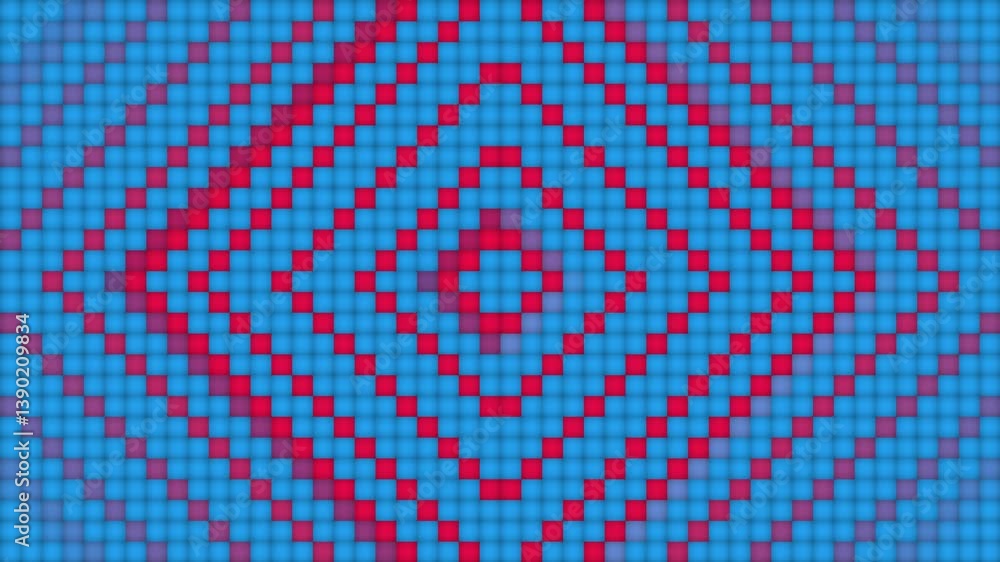 Abstract halftone dots background with unique smooth pattern animation. Abstract halftone dots background with unique smooth pattern animation.