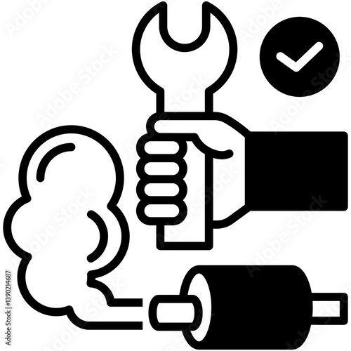 Exhaust Check icon