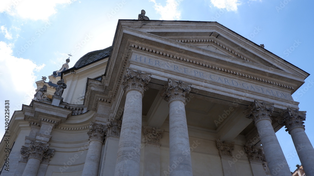 Fototapeta premium rome roma italy europe travel church hisrtory