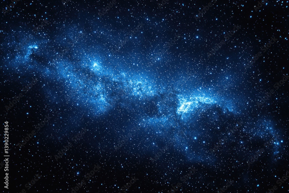 Naklejka premium Cosmic nebula in deep space