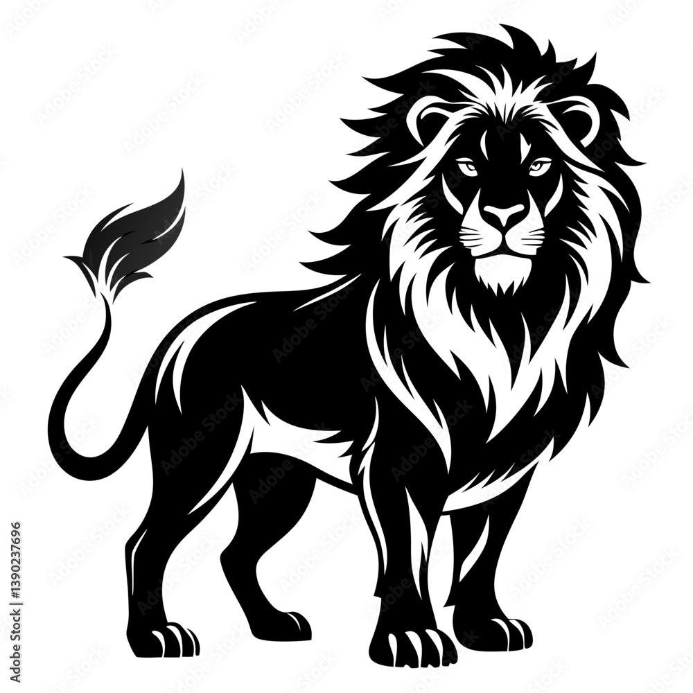 lion vector silhouette lion vector silhouette