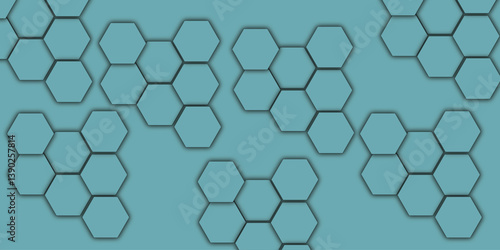 Futuristic abstract honeycomb technology olive hexagon background  Surface polygon pattern with glowing hexagon paper texture and futuristic  Luxury olive hexagon pattern