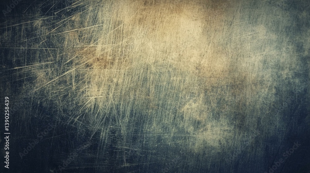 Obraz premium Grunge Texture Background with Scratches Vintage Effect Dark to Light Gradient