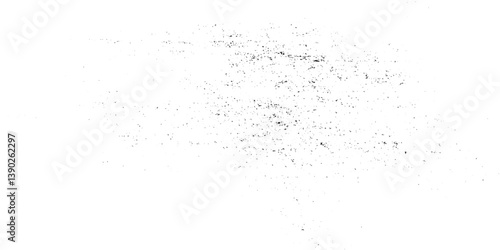 Background with little noisy black particles  grunge background with tiny black dust dust isolated on transparent  flying debris with dust isolated
