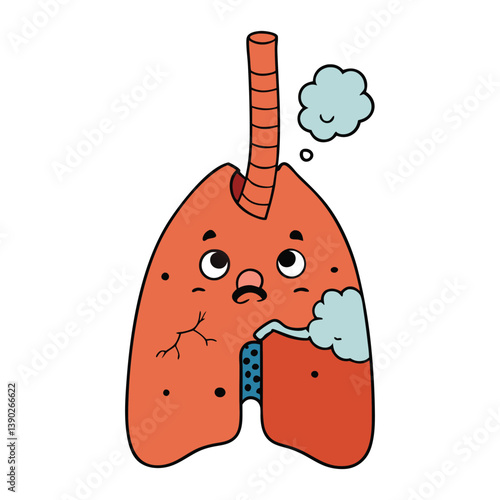 Tobacco smoke damages lungs, leading to chronic conditions like emphysema and COPD. It destroys alveoli, reduces lung function, and causes irreversible respiratory harm.