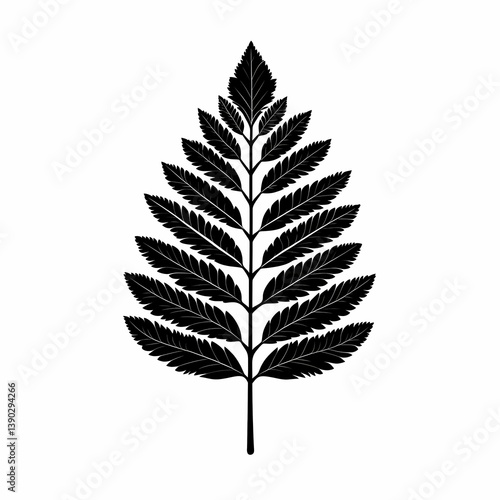 Botanical Illustrations: Minimalistic Leaf Silhouettes for Eco-Friendly Home Décor and Garden Design