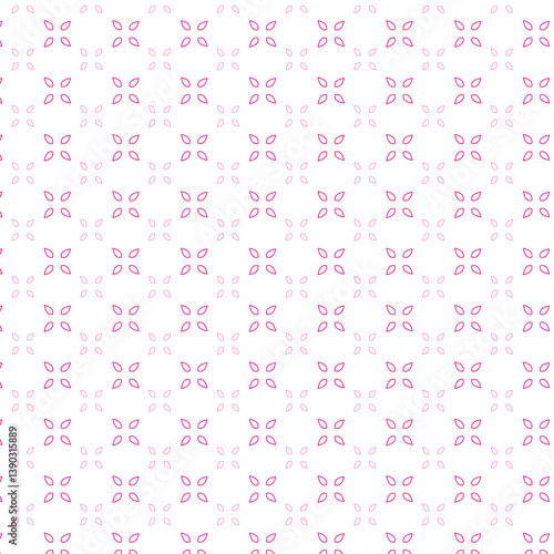 abstract new pattern pink simpole flower design.