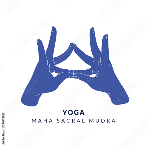 MAHA SACRAL MUDRA. Powerful Yoga Hand Mudras for Optimal Health. Hand gestures