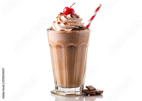 ice cream with chocolate