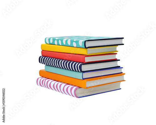 Wallpaper Mural Pile of books on Png Format and Transparent Background Torontodigital.ca