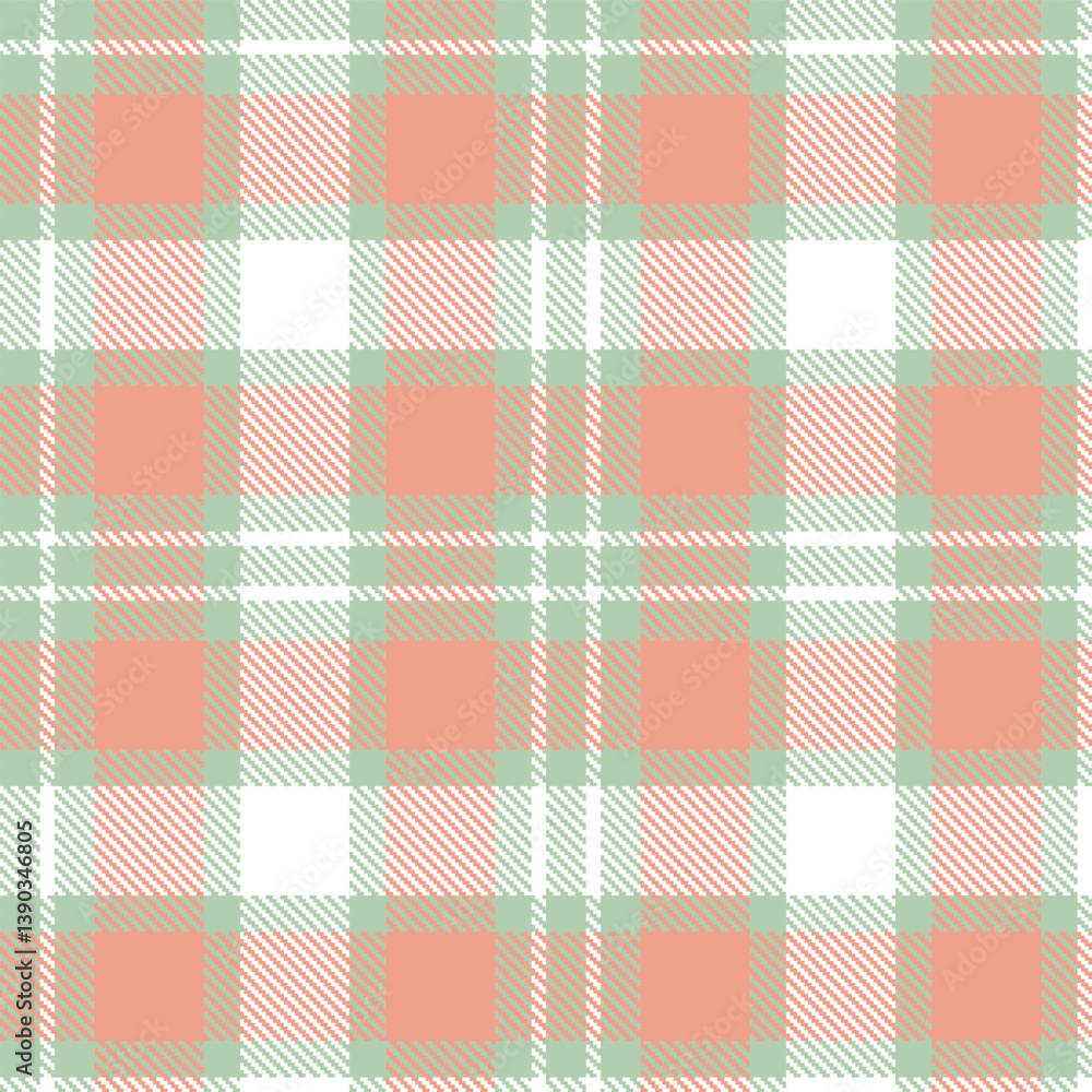 Contemporary Vibrant greenish grey & Rustic white Seamless Tartan Fabric Design Contemporary Vibrant greenish grey & Rustic white Seamless Tartan Fabric Design
