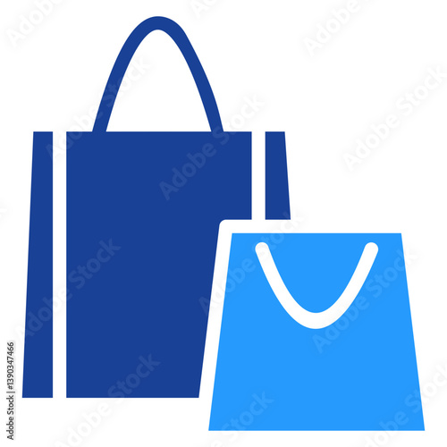 Shopping Bag Icon Single Vector Collection 
