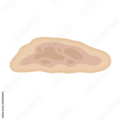 Melasma Skin Pigmentation. Dark Spot Treatment Illustration Design.