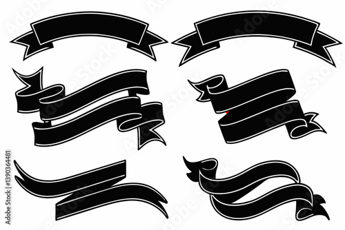 Laurel wreath , shield , wing , ribbon , and banners vector set . Laurel wreath s, shield s, wing s, ribbon s illustration for awards , heraldry , logos , badges , and branding designs	