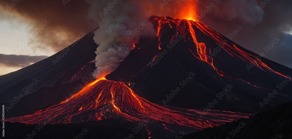 A massive bonfire blazing in the night, with huge wooden logs engulfed in roaring flames, creating a scene reminiscent of the Holi festival. The fire crackles and sparks fly into the dark sky