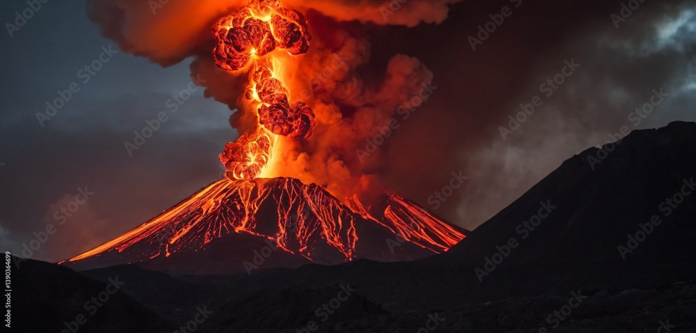 A massive bonfire blazing in the night, with huge wooden logs engulfed in roaring flames, creating a scene reminiscent of the Holi festival. The fire crackles and sparks fly into the dark sky