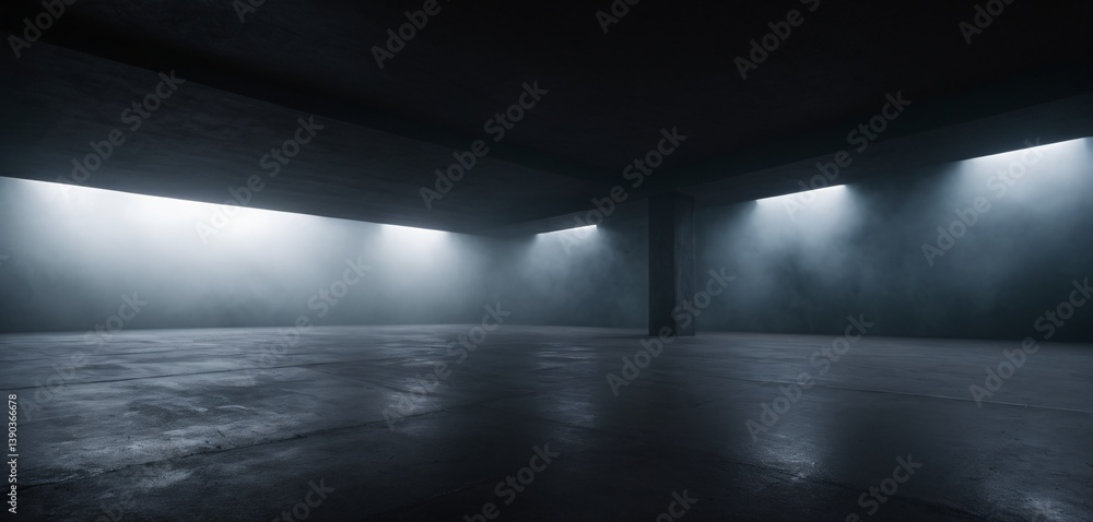 Abstract image ofdark room
