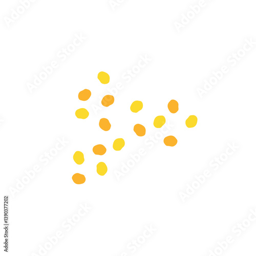 Cytokines cell icon. Vector illustration.