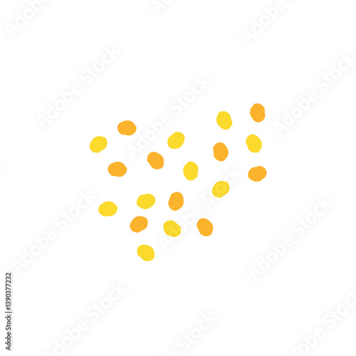 Cytokines cell icon. Vector illustration.