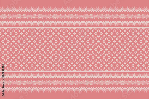 Geometric ethnic oriental seamless pattern traditional Design for background, carpet, wallpaper. clothing,navajo, Batik, wrapping, tribal, fabric, embroidery style, sadu .Vector illustration.
