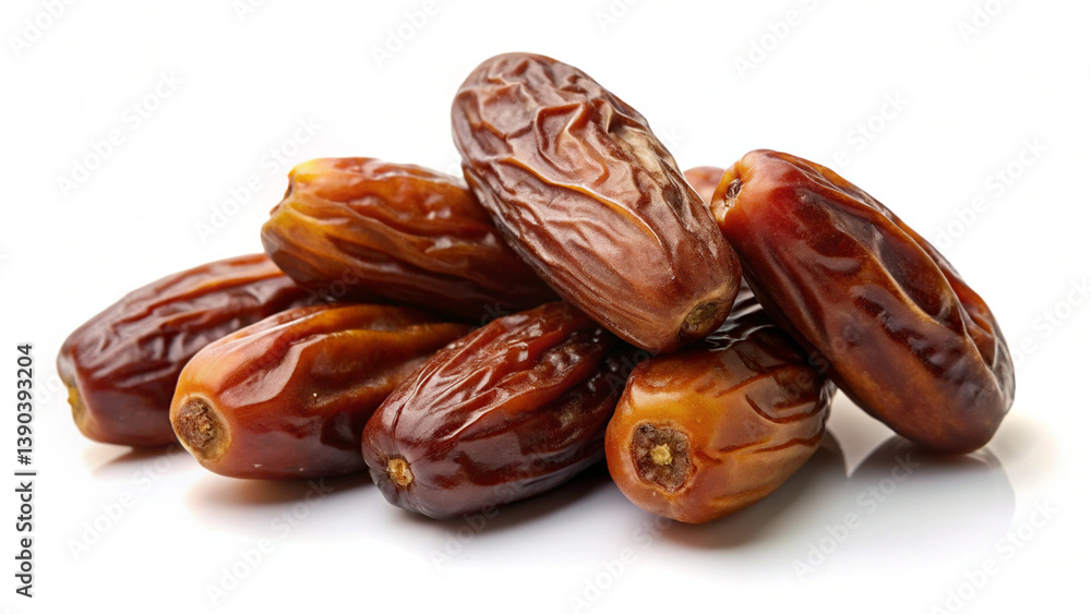 Obraz premium dates on white background