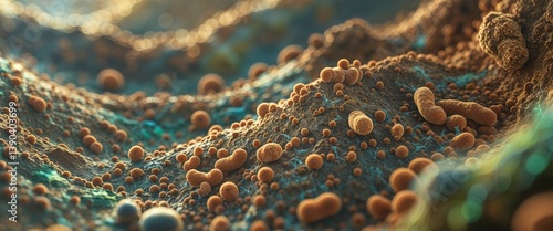 Exploring soil ecosystems nitrogen fixation by bacteria underground world nature macro view science.