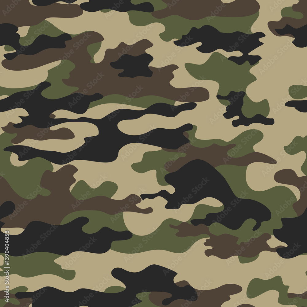 classic camouflage pattern, texture repeat, military background classic camouflage pattern, texture repeat, military background