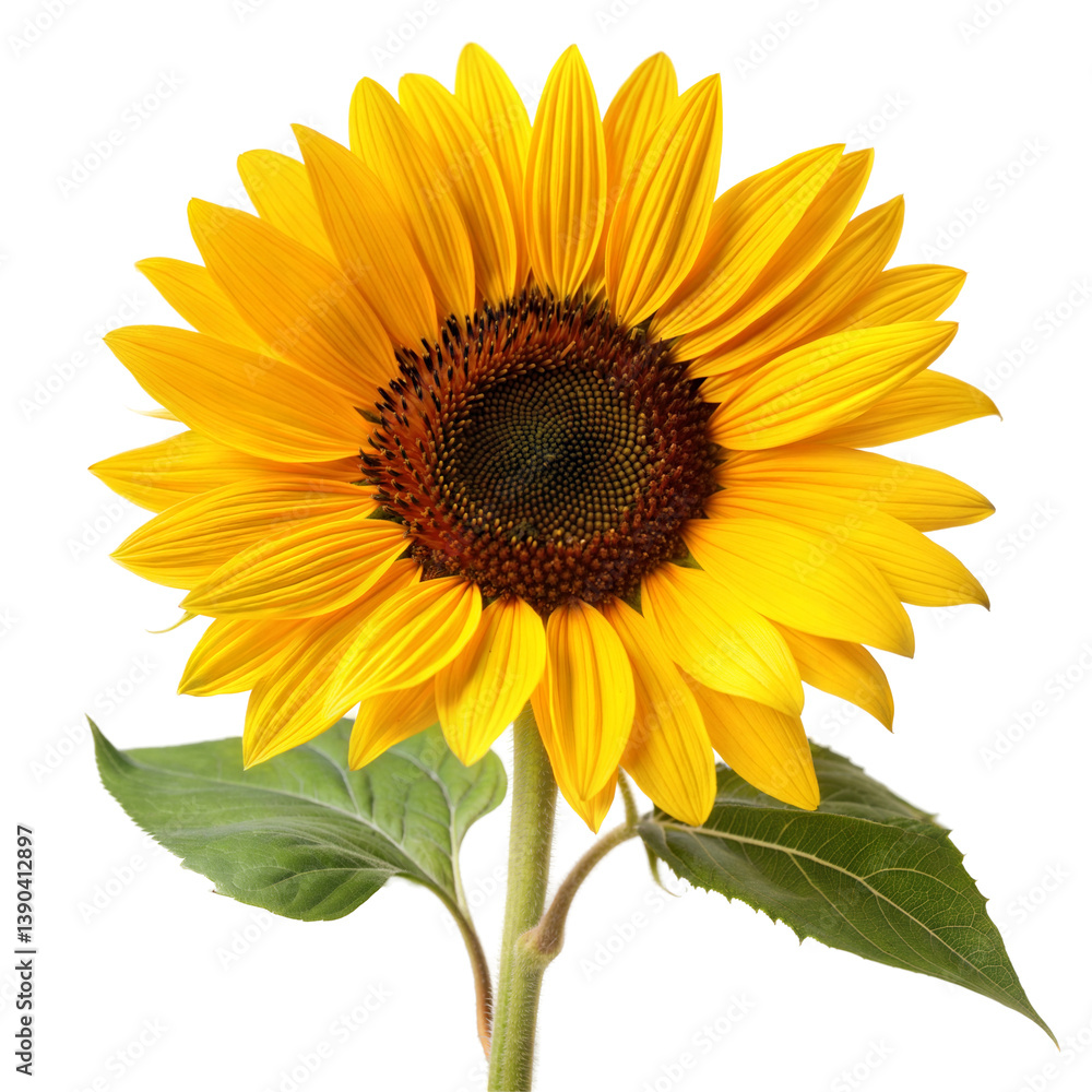 Sunflower isolated on transparent background. Png Sunflower isolated on transparent background. Png