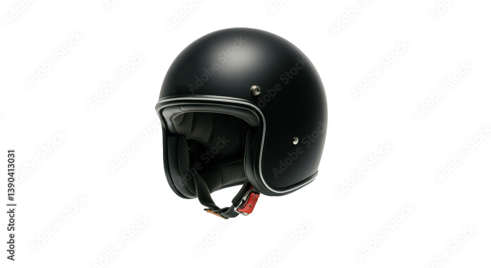 A floating motorcycle helmet , on a solid white background A floating motorcycle helmet , on a solid white background