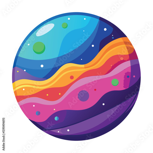 colorful-planet-galaxy-on-white-background