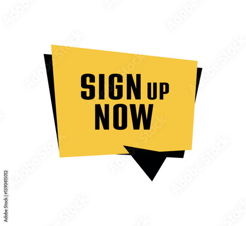 Sign up now sign