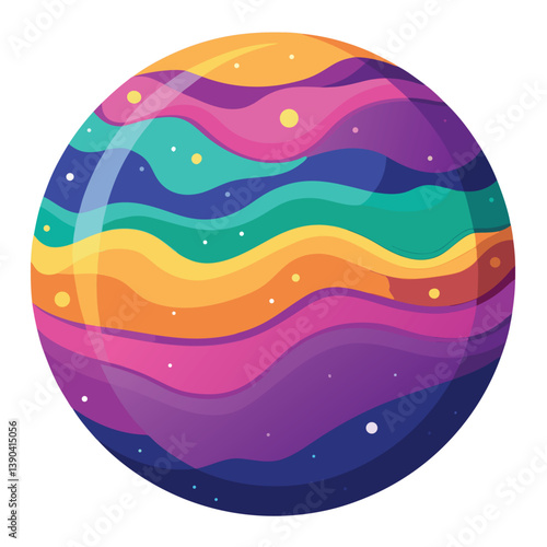 colorful-planet-galaxy-on-white-background