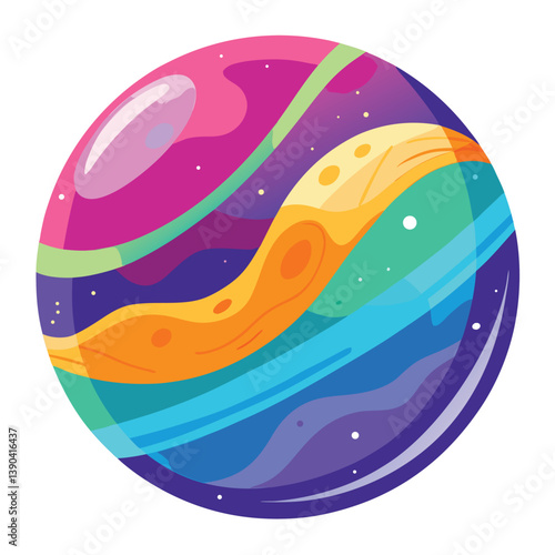 colorful-planet-galaxy-on-white-background