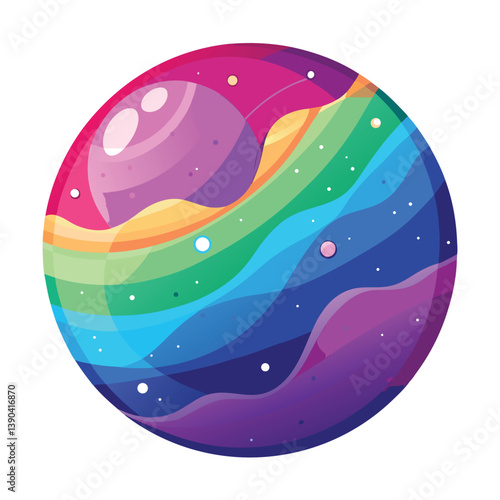 colorful-planet-galaxy-on-white-background